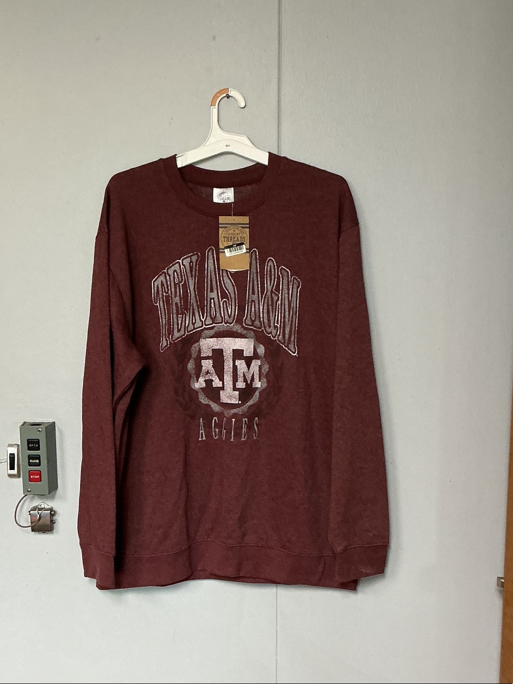 Rivalry Threads Maroon Texas A&M Crewneck Sweatshirt
